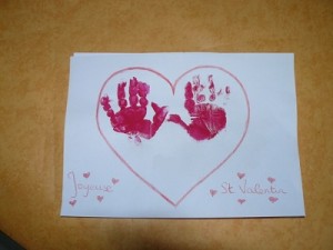 dessin saint-valentin mains
