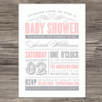 Invitations Baby Shower Party