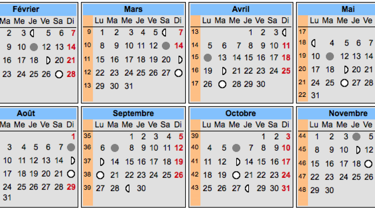 Calendrier Chinois Grossesse 2021 Calendrier lunaire 2021 | Semaines Grossesse